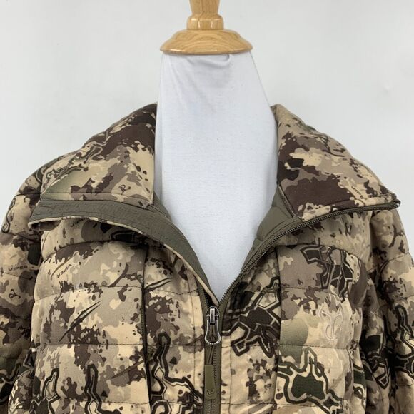 True Timber Pulse Jacket Womens XL Extra Large Camo Lightweight Puffer Hunting - Picture 3 of 13